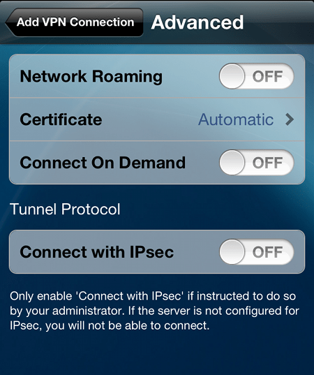 Connecting with Cisco AnyConnect (iOS) - IT Services