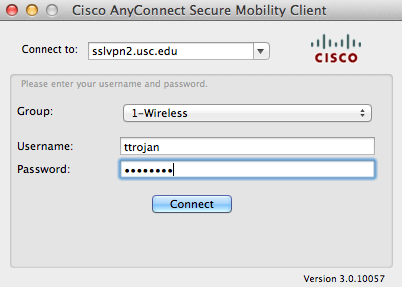 cisco vpn client for the mac