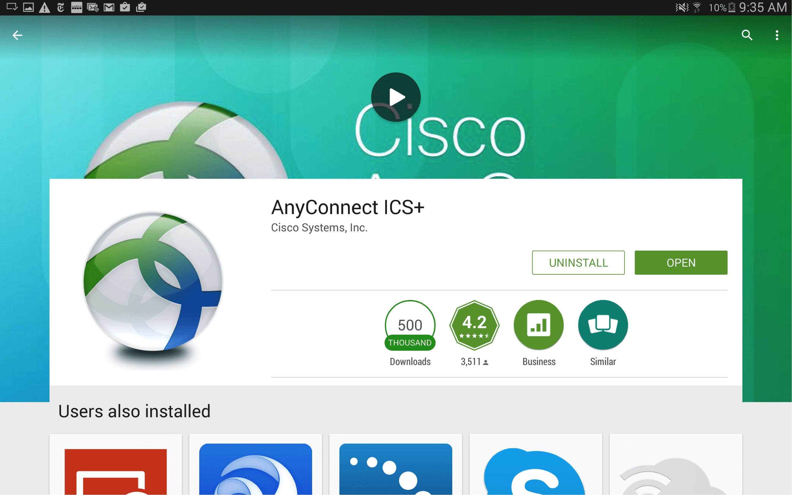 cisco vpn client android ics bluetooth